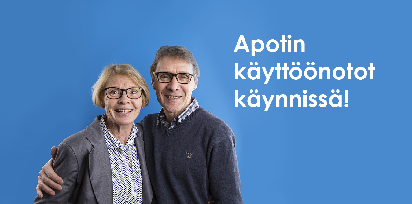 Apotin käyttöönotot käynnissä!
