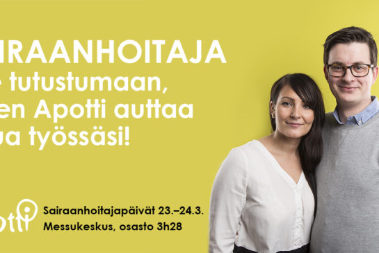 Apotti mukana Sairaanhoitajapäivillä